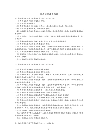 2015驾考宝典科目一通关知识与秘籍