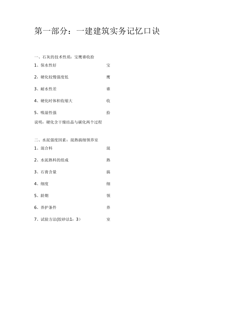 2016一建各科记忆口诀经典总结必备_第2页