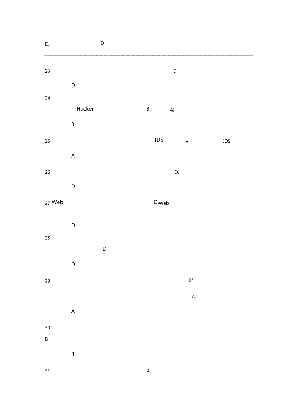 2016尔雅移动互联网时代信息安全及防护考试答案_第3页