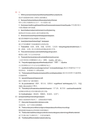 考研英语7000词汇已做笔记1