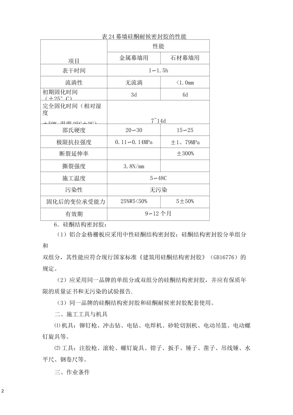 金属幕墙施工工艺_第2页