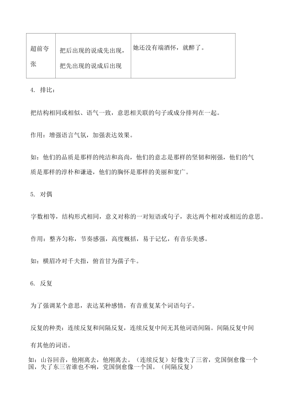 修辞手法大全 _第3页