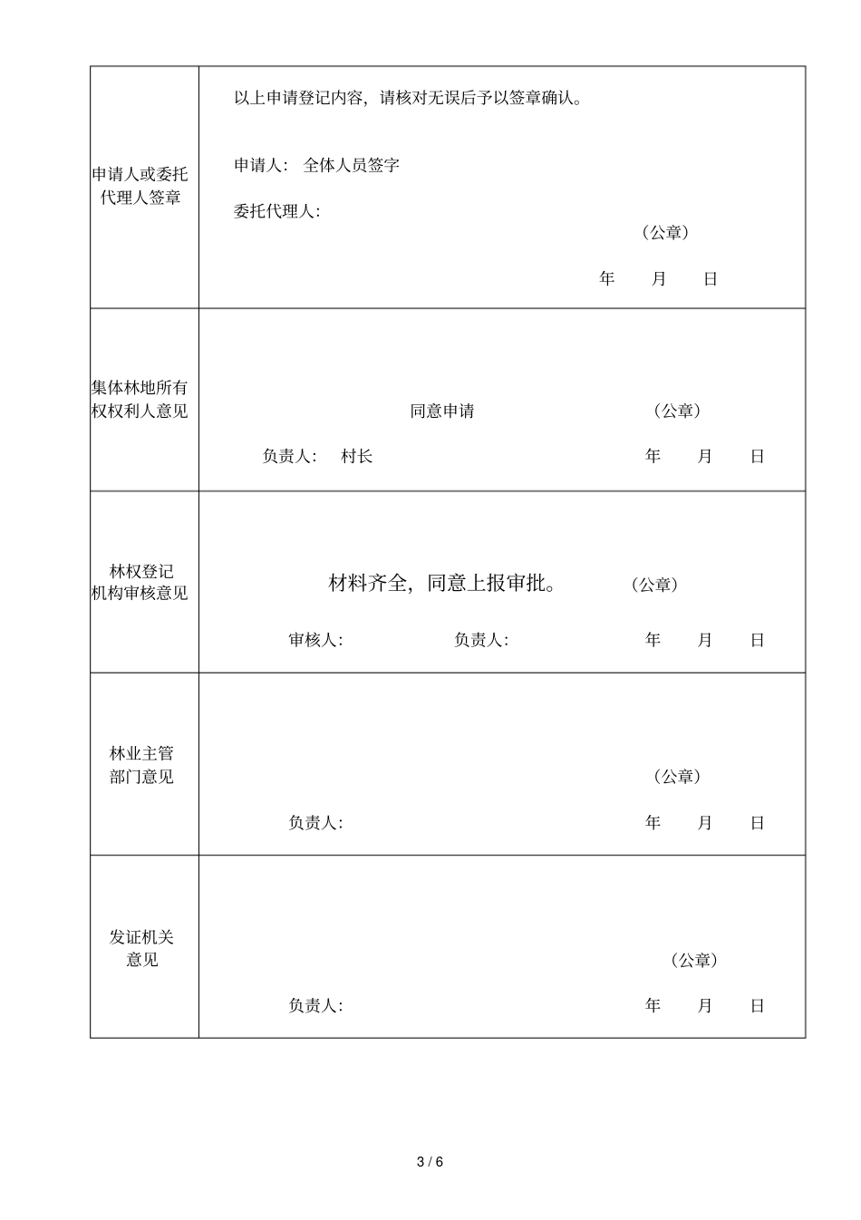 林权登记实地勘验记录表_第3页