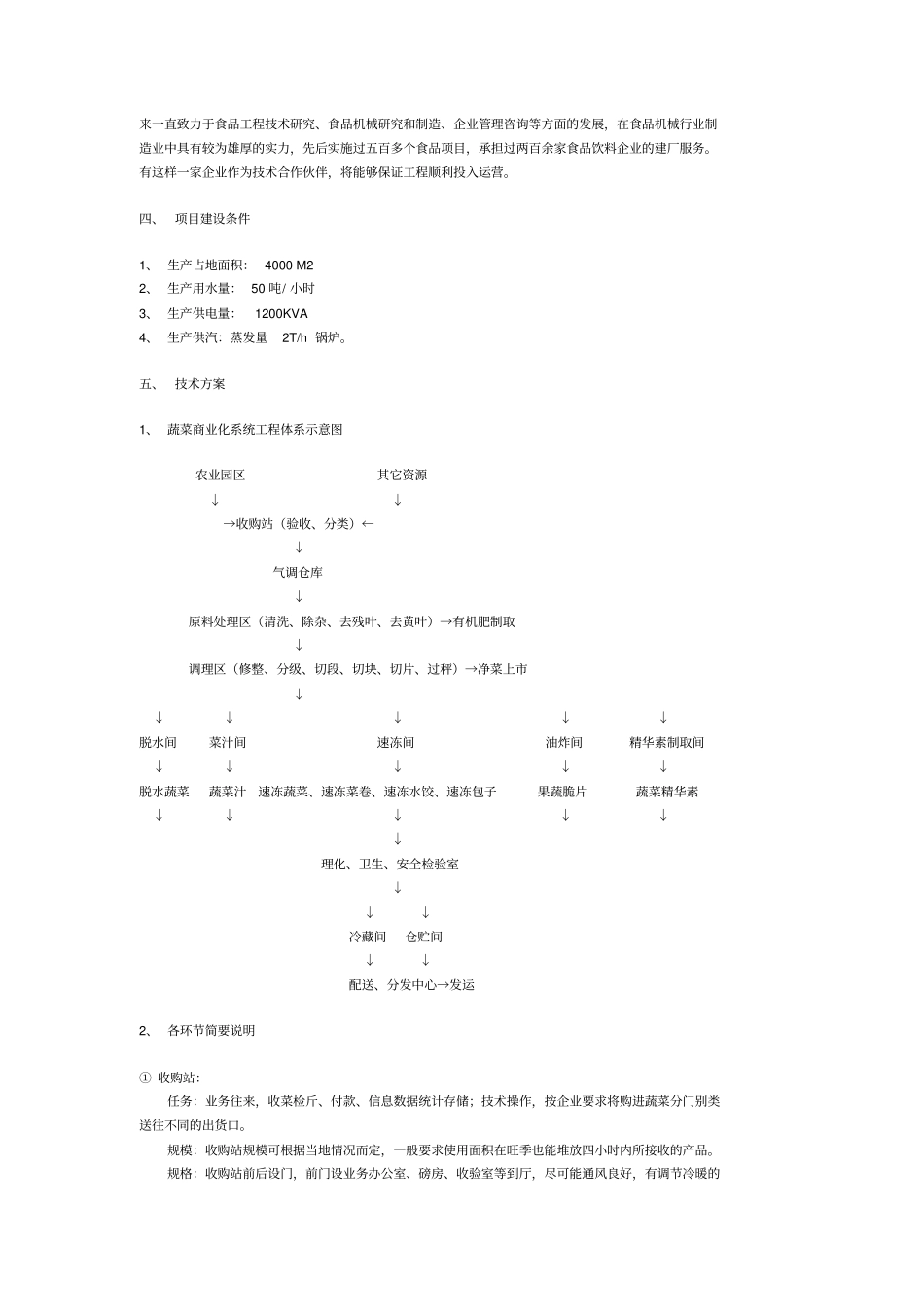 果蔬加工项目建议书_第3页