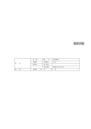 某互联网公司主要岗位职责