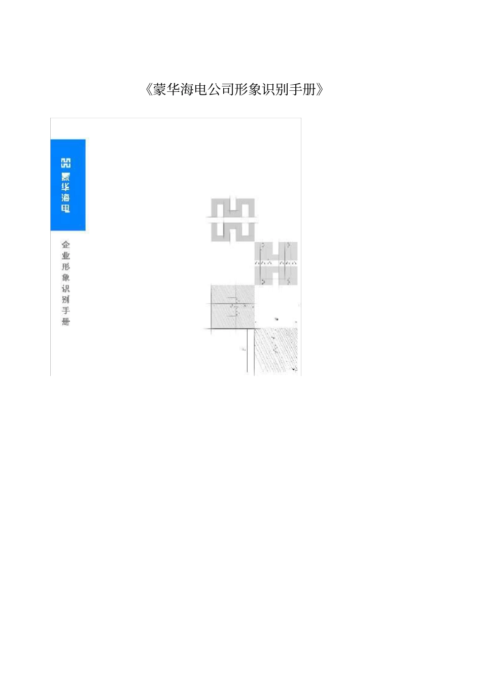 某公司形象识别手册_第1页