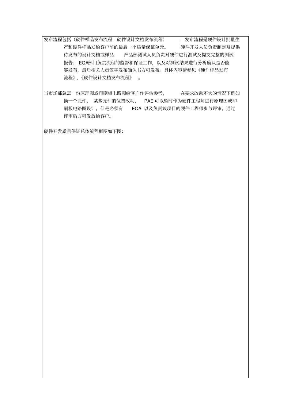 某公司硬件开发质量保证总体流程_第2页