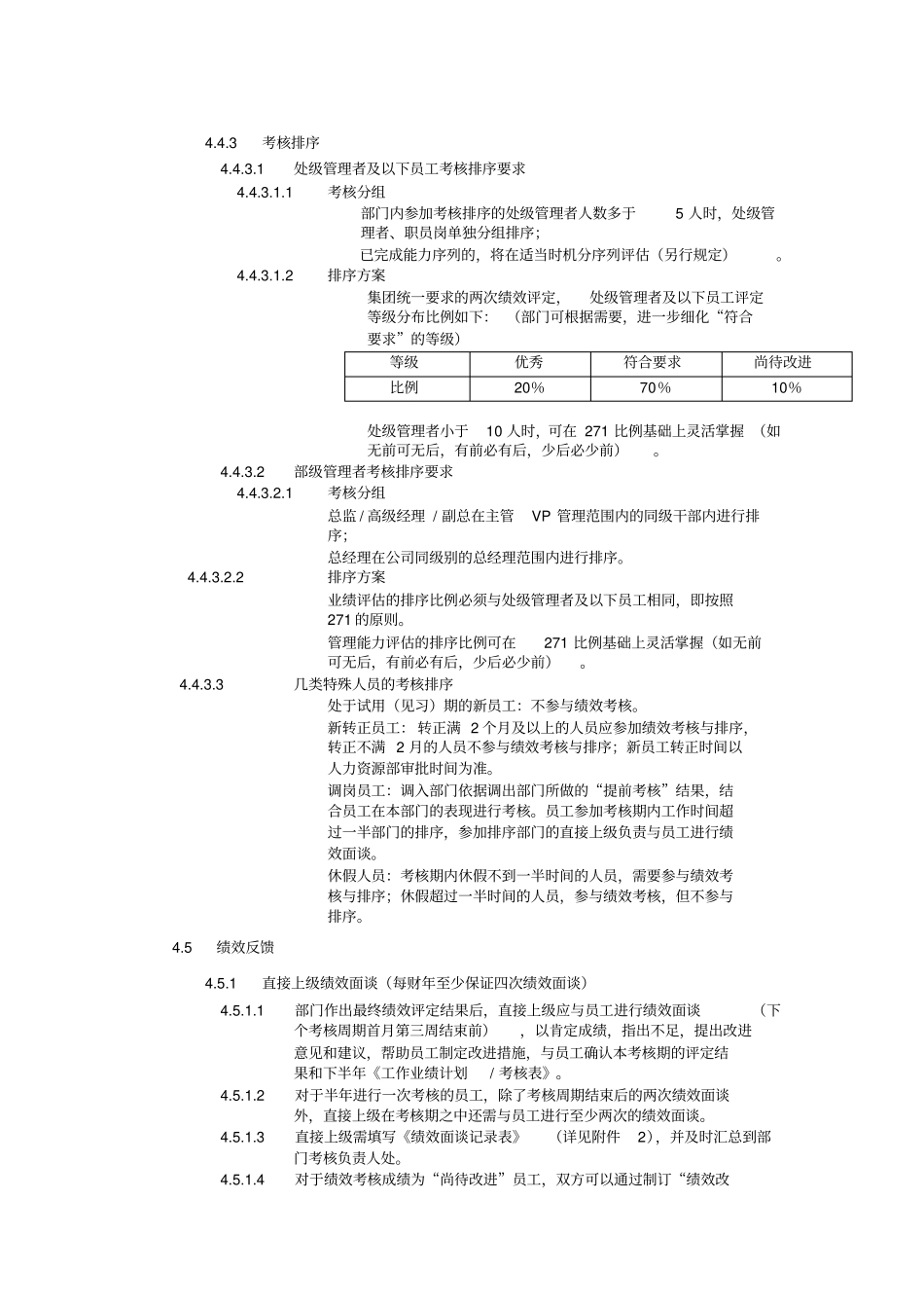 某国内著名集团员工绩效管理工作规范_第3页