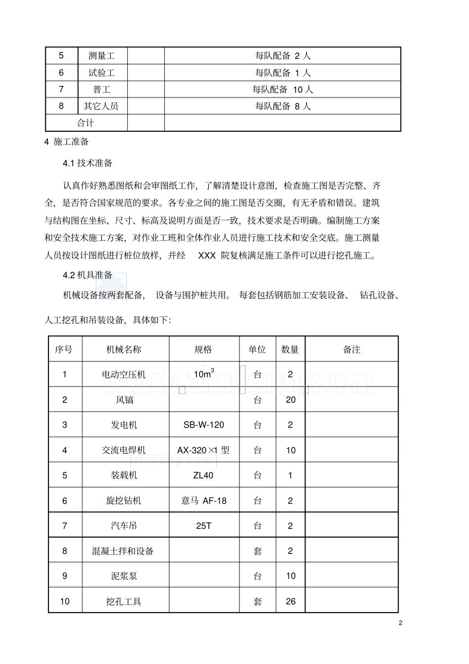 某地铁车站中间柱及钢管柱施工方案_第3页