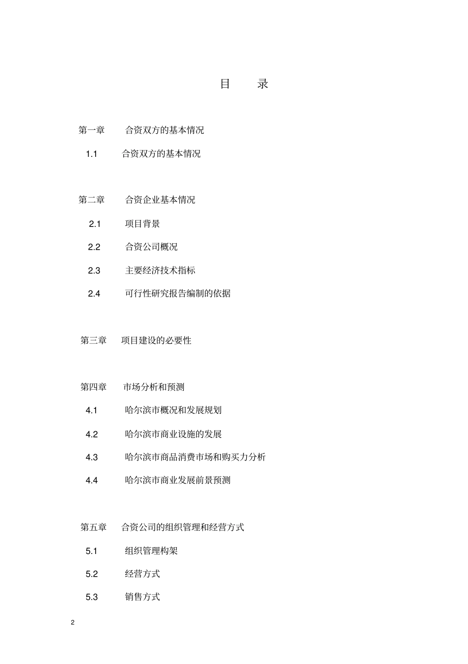 某大型超项目的可行性研究报告_第2页