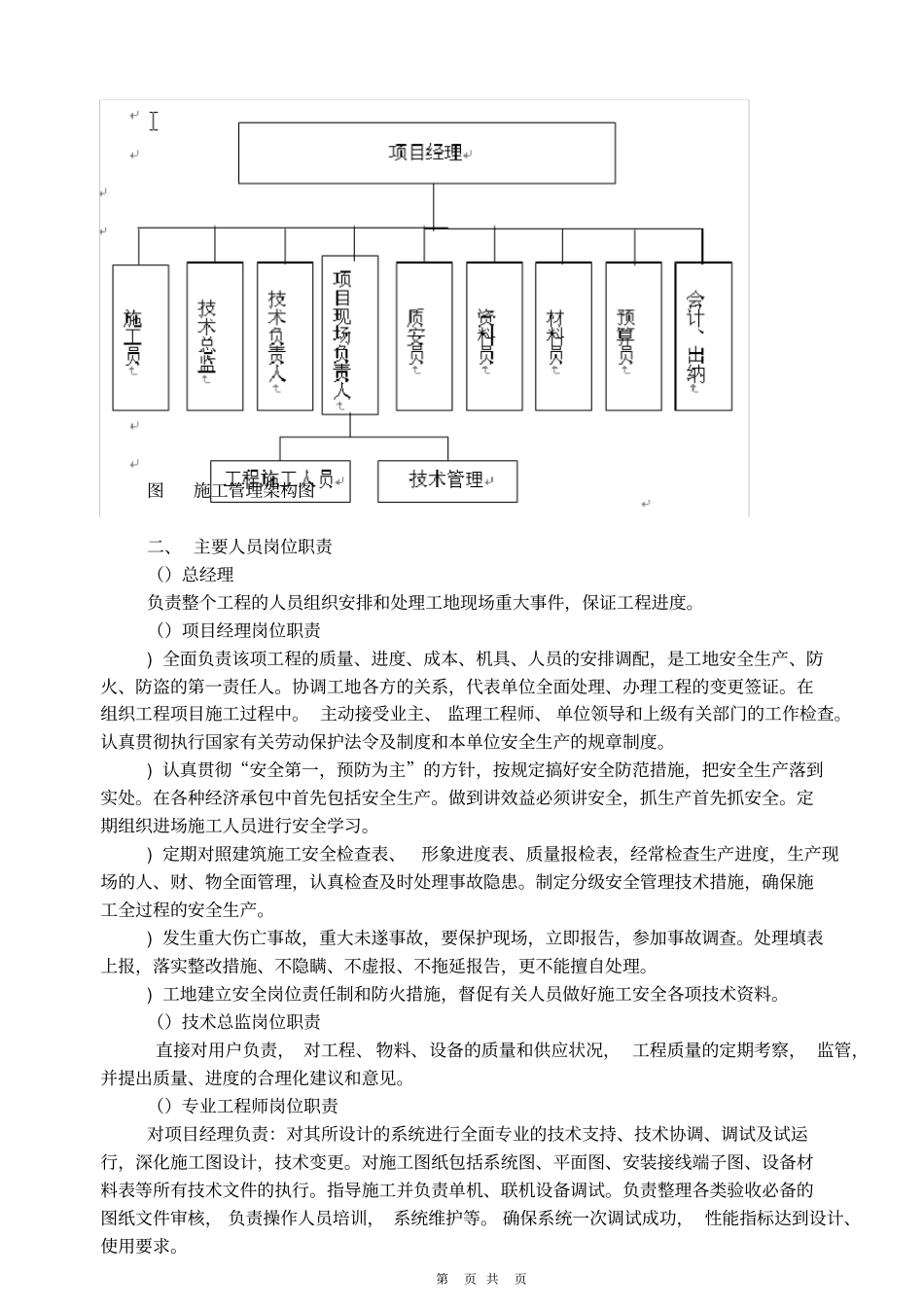 某小区智能化系统施工组织设计方案_第2页