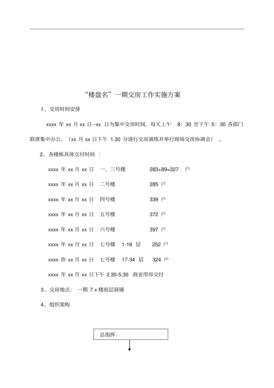 某房地产项目交房方案_第2页