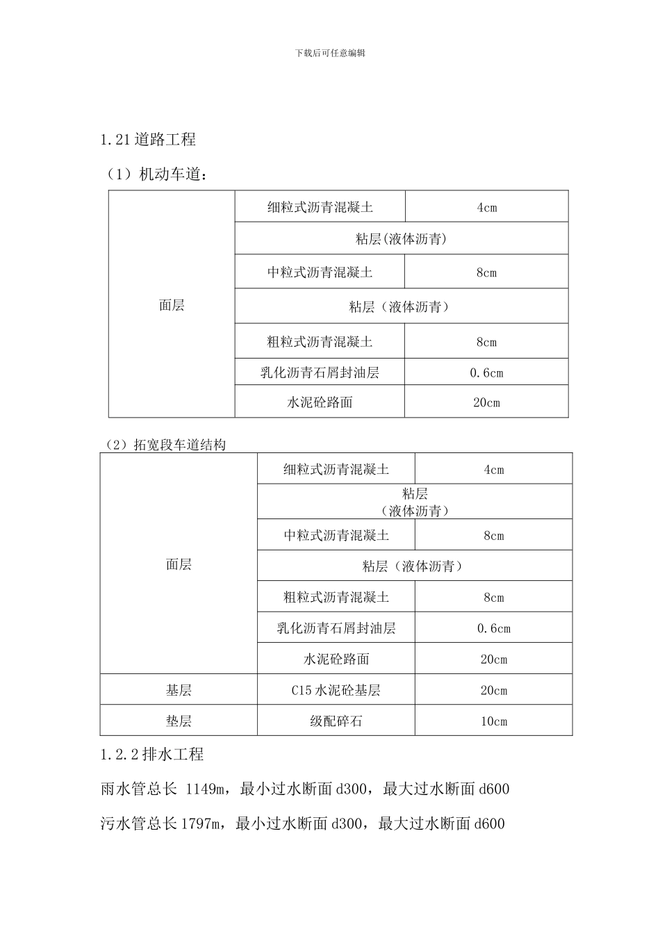 湖北省蕲春县竹瓦村道路、排水工程监理规划_第2页
