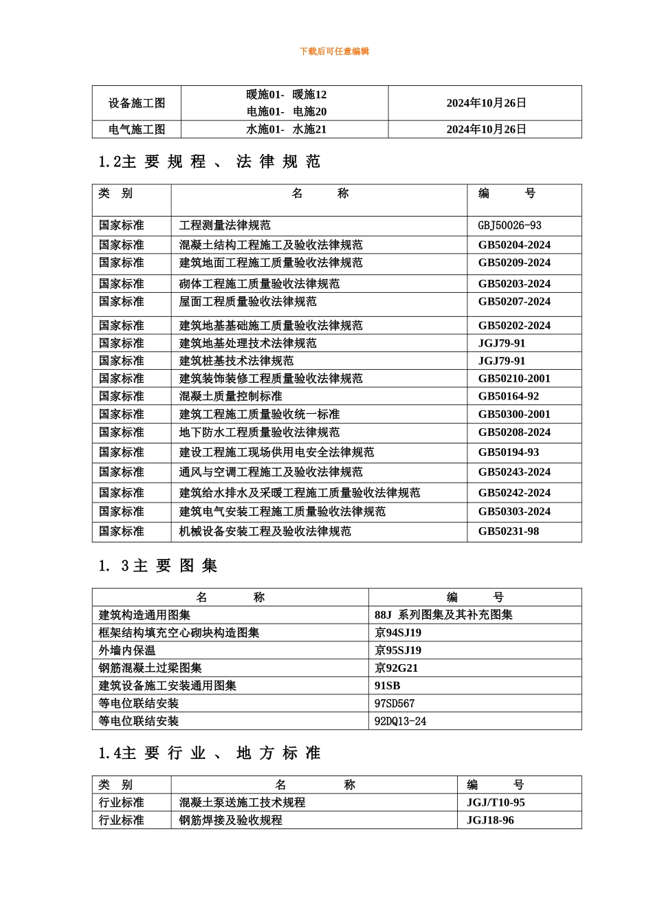 源景苑小区D-A工程施工组织设计_第2页