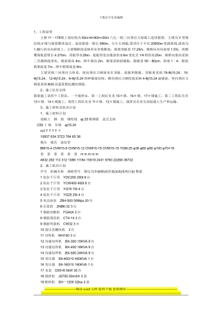 满堂支架现浇连续梁施工技术A