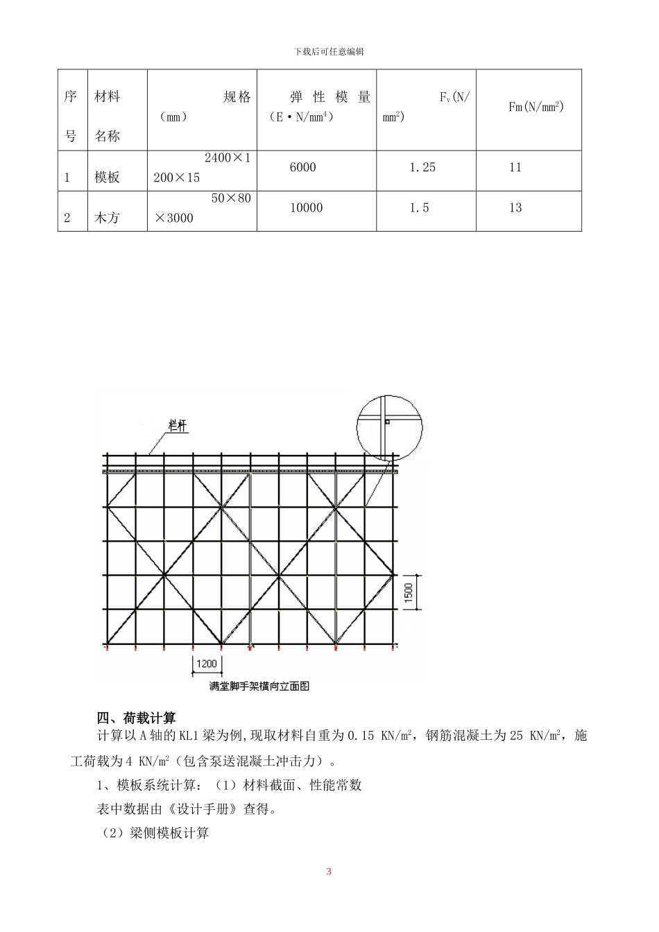 满堂脚手架施工方案()_第3页