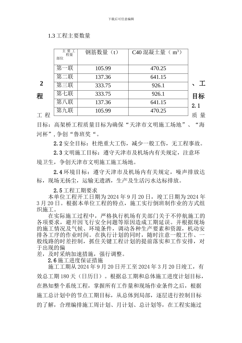 滨海机场普通箱梁施工方案_第2页