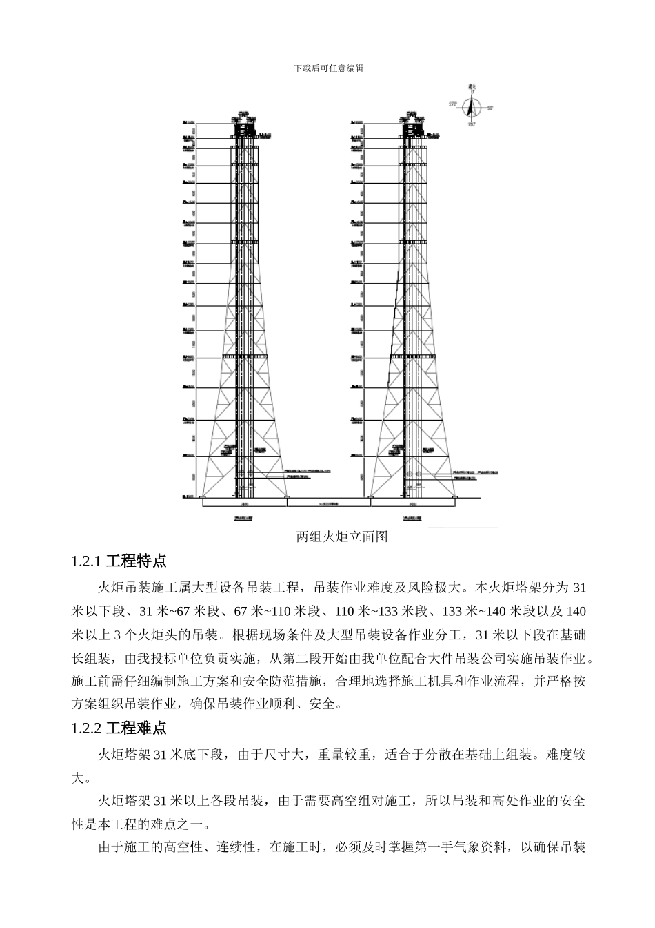 火炬吊装施工方案_第3页