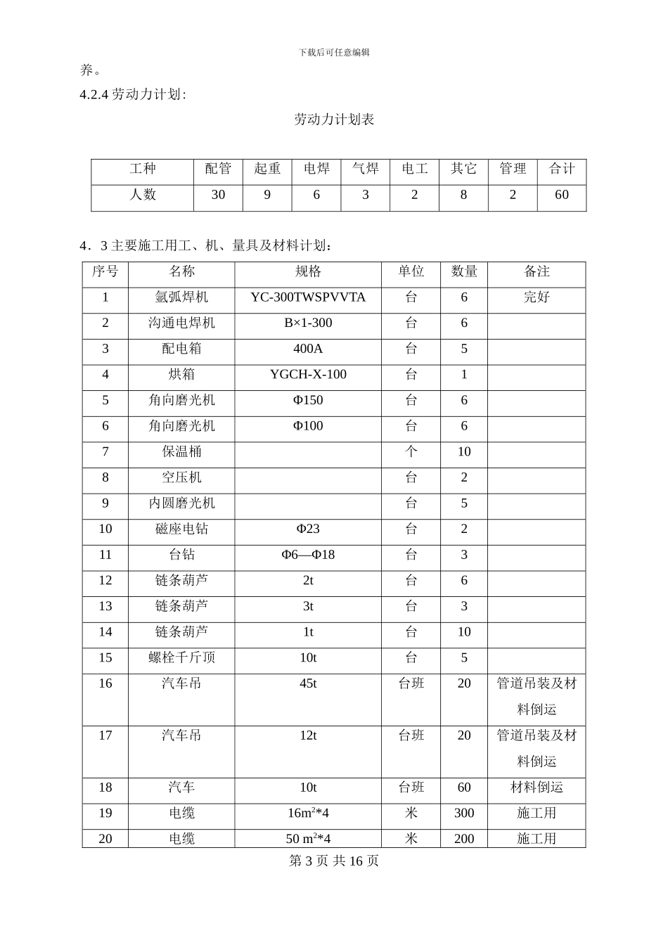 燃气管道施工方案()_第3页
