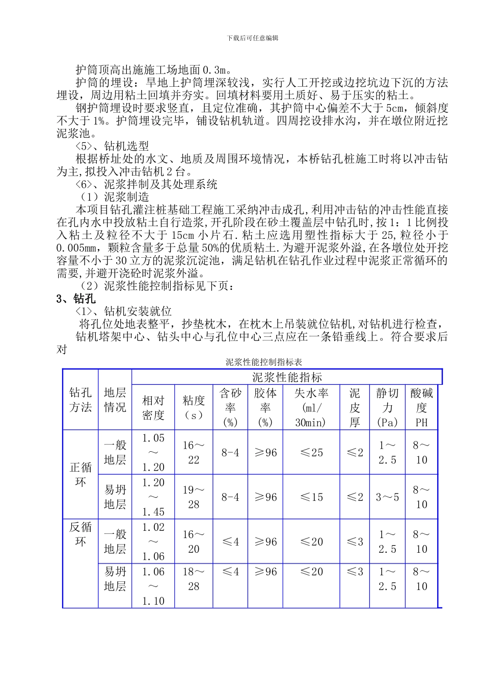 现浇预应力箱梁桩孔桩专项施工方案_第3页
