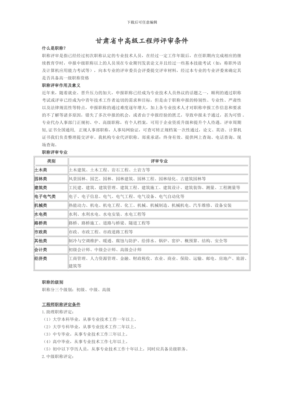 甘肃省中级工程师评审_第1页