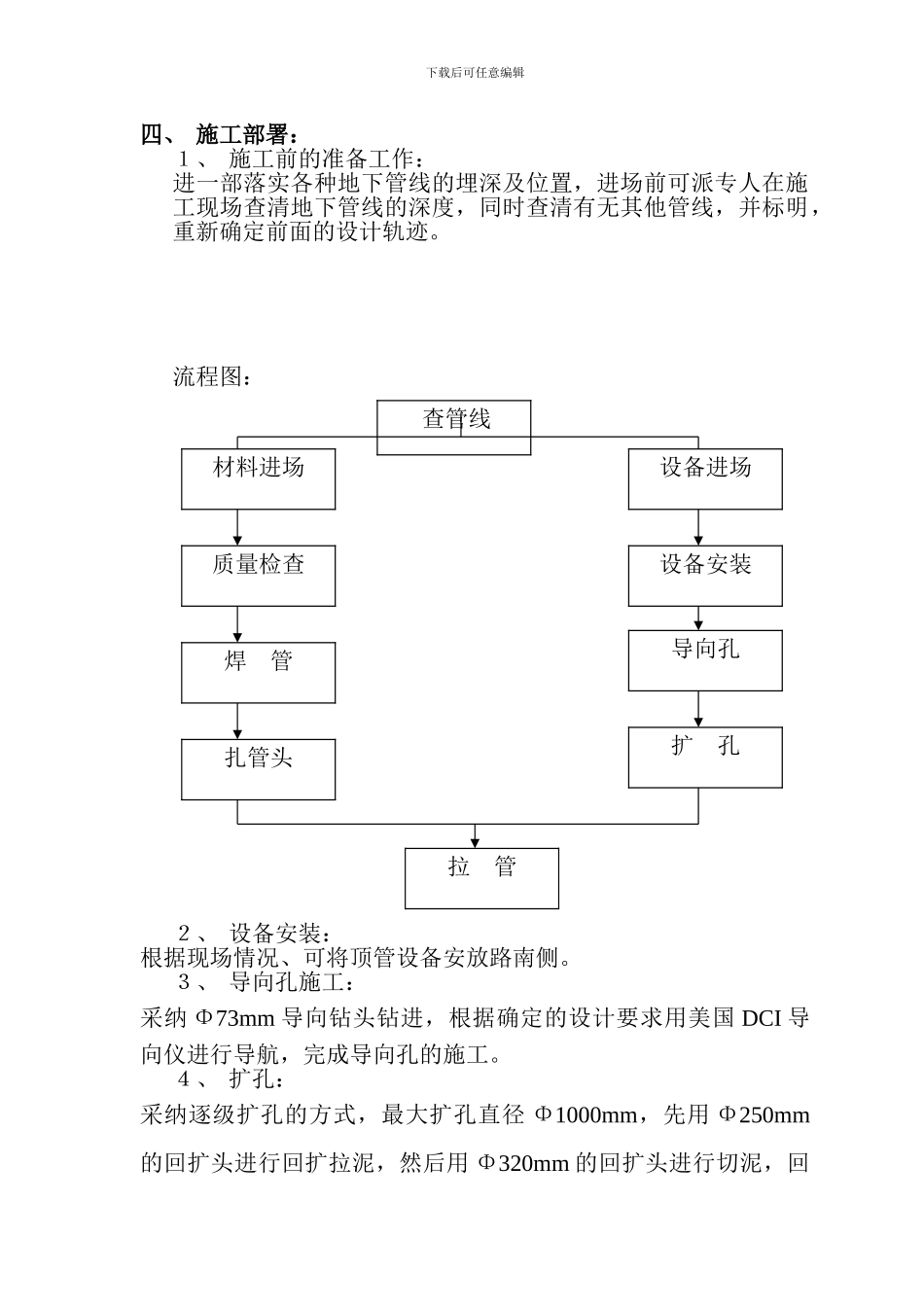 电缆管道施工方案_第2页