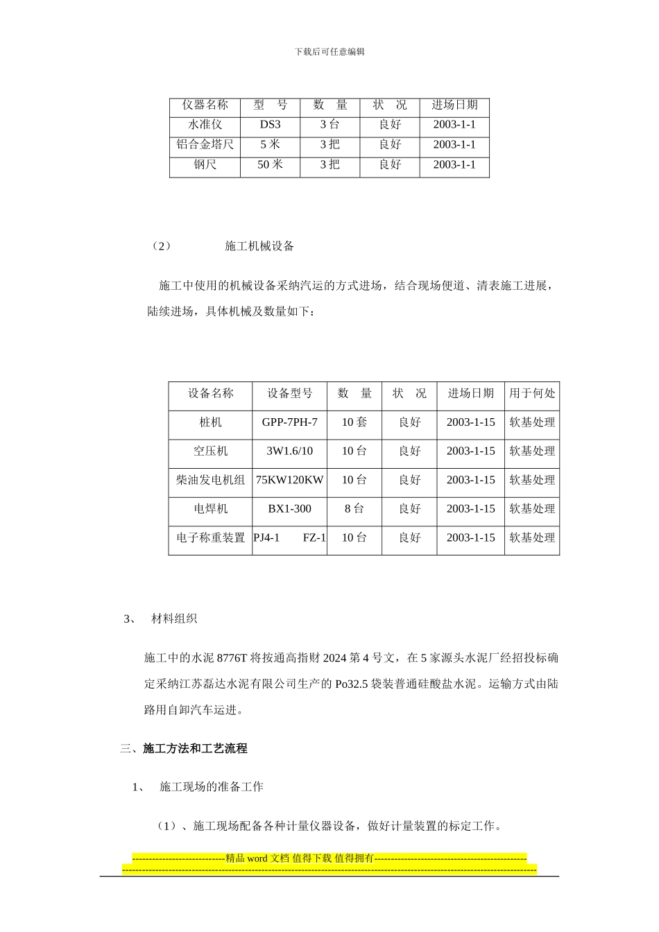 盐城至南通高速公路海安一施工标段公路施工组织设计_第2页