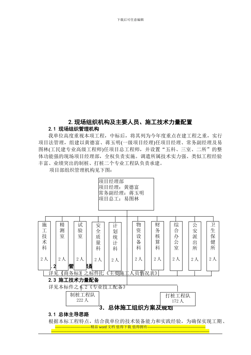 砼预制桩工程施工组织设计_第2页