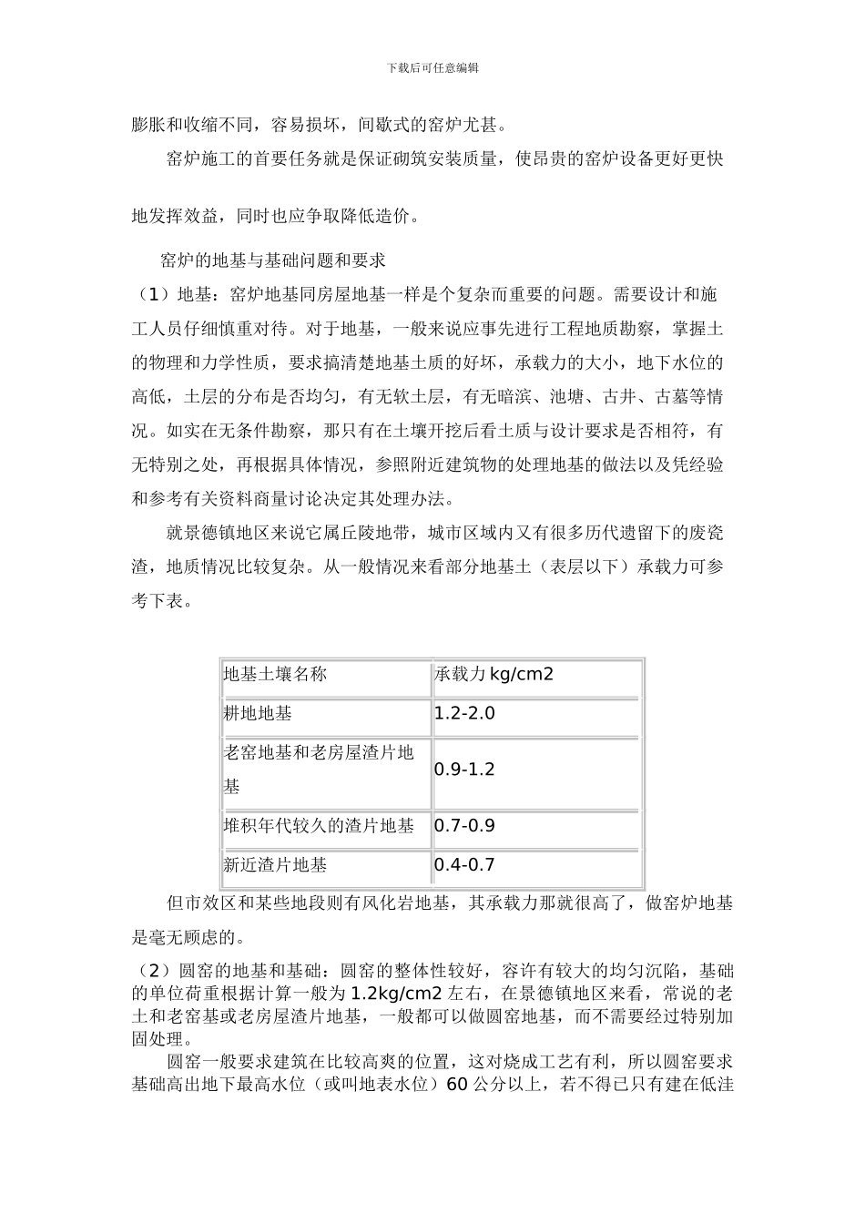 窑炉的施工和有关问题_第2页