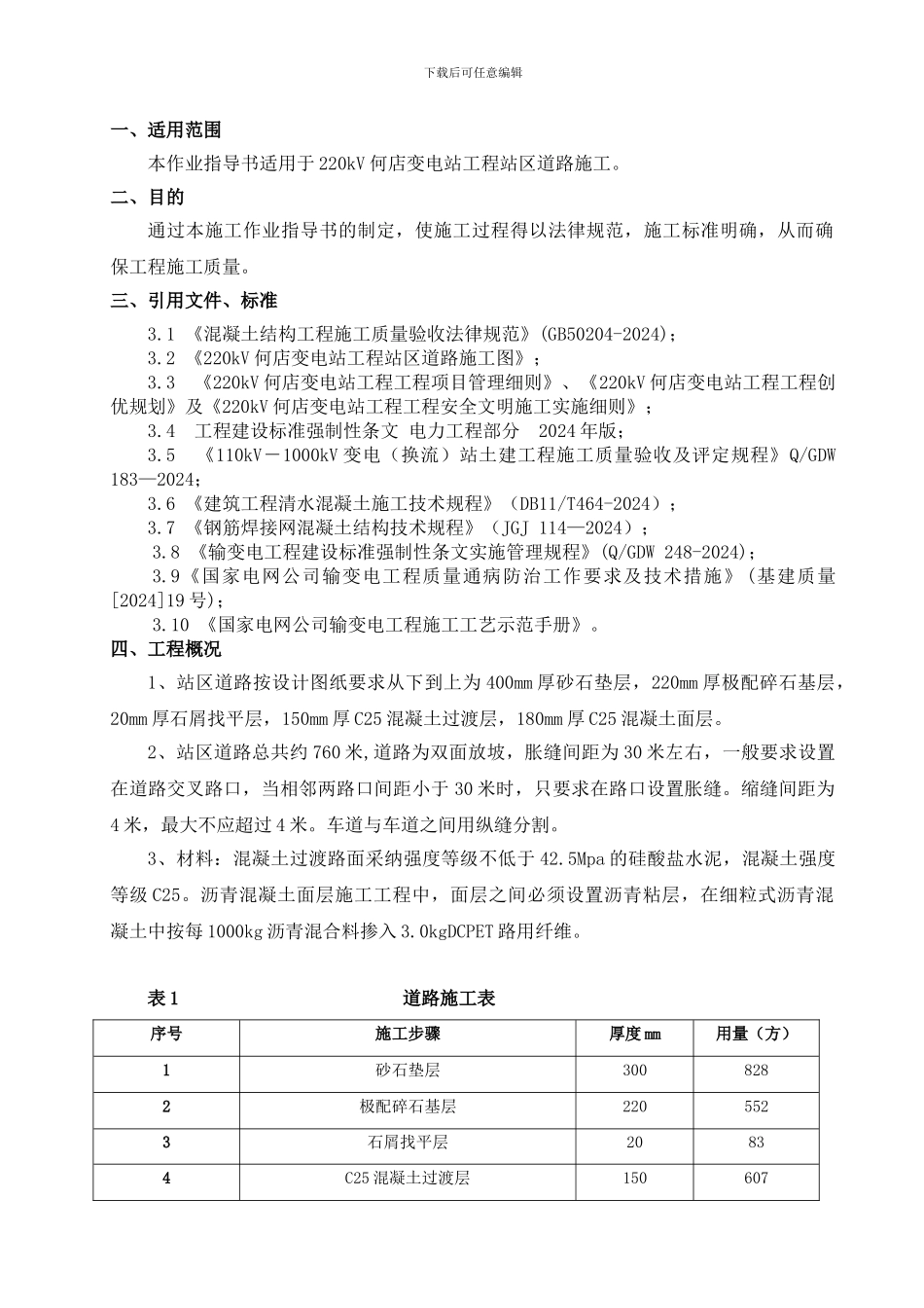 站区道路施工作业指导书_第2页