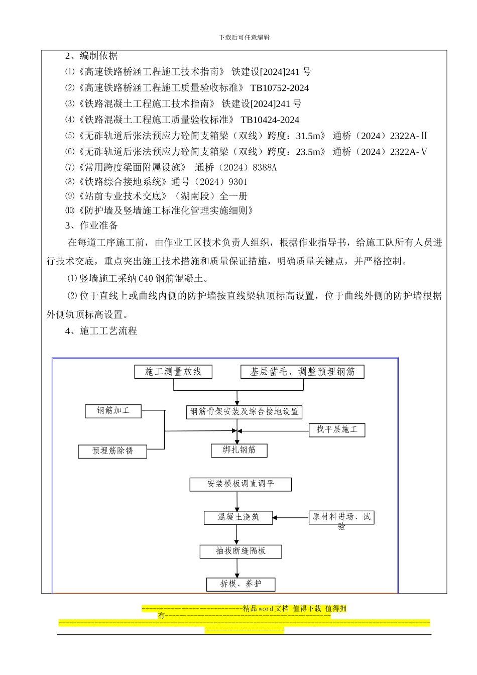 竖墙施工技术交底_第2页