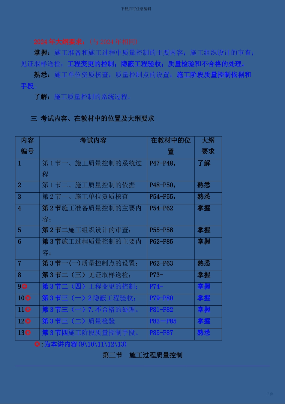 第14讲：第三章第三节：施工过程质量控制_第2页