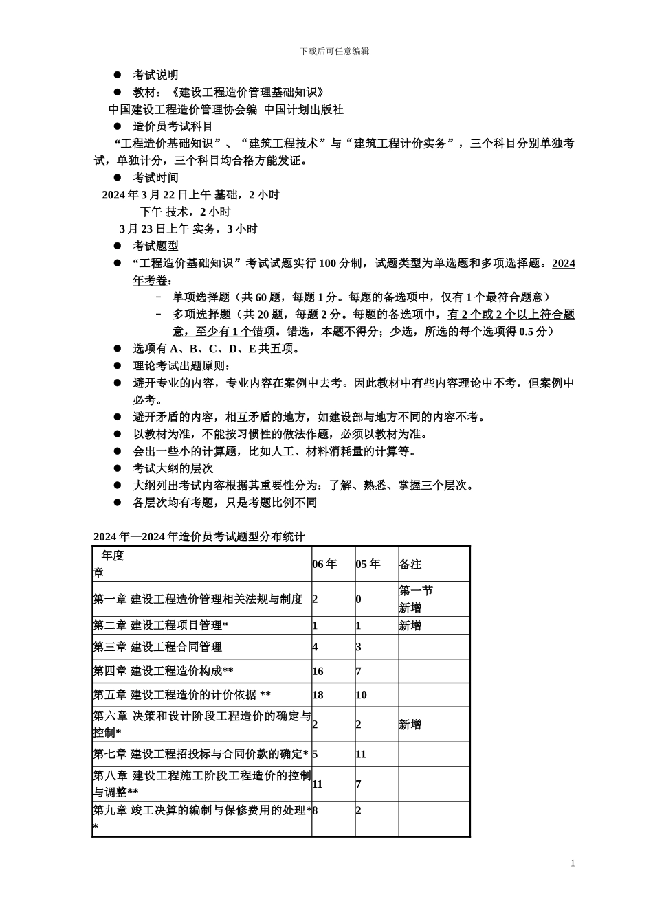 第一章--建设工程造价管理相关法规与制度_第1页