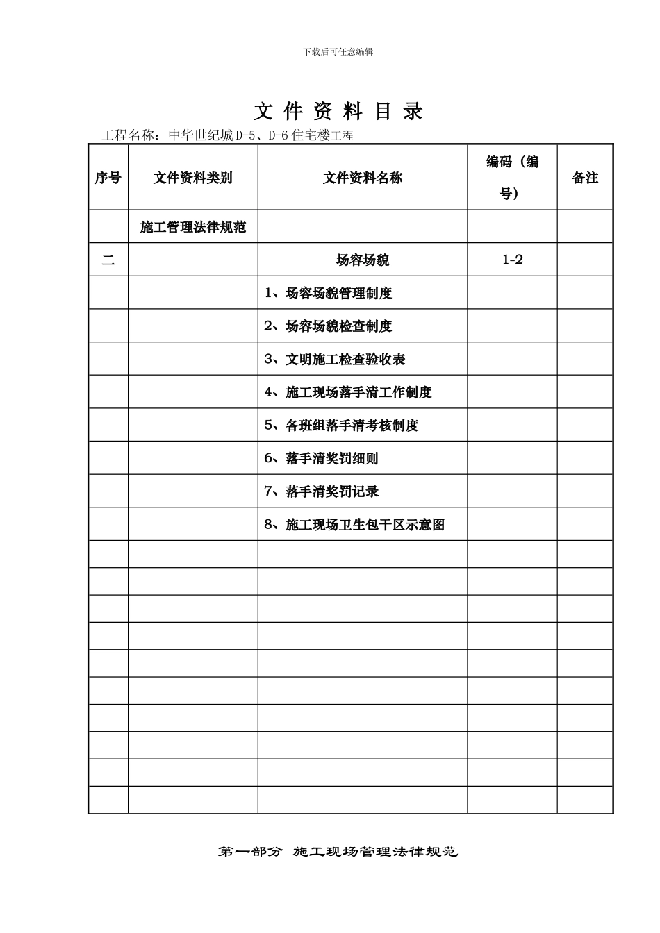 第一部分--施工现场管理规范_第3页