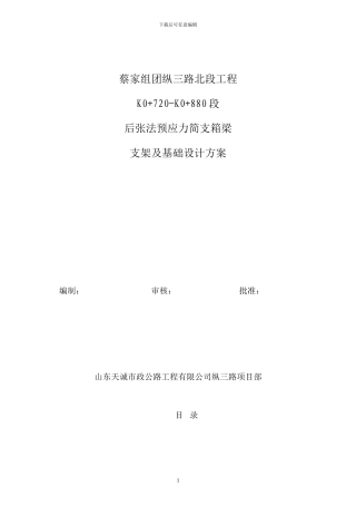 箱梁专项施工方案