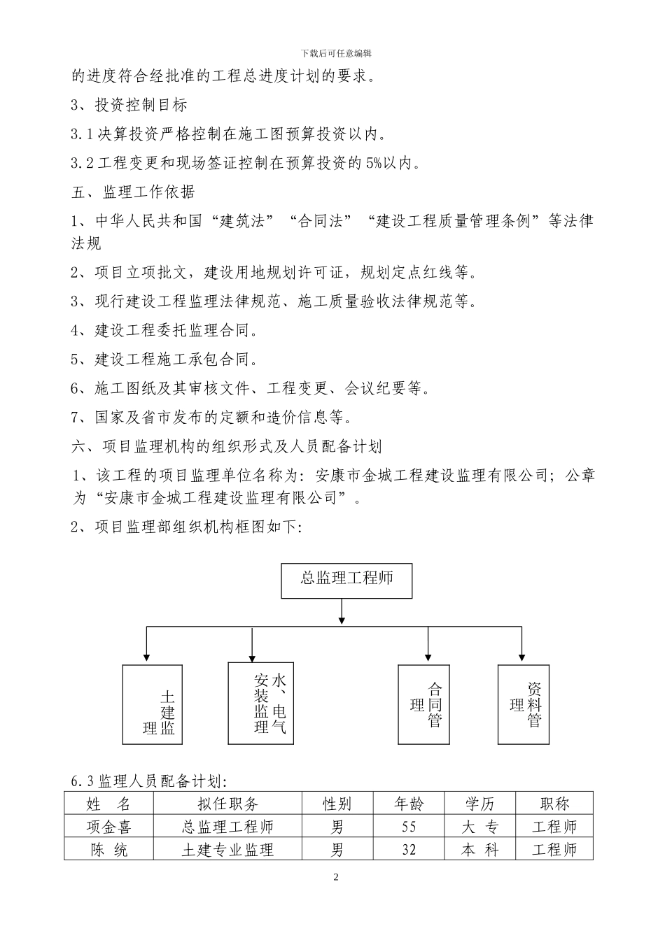 红旗小学教学楼工程监理规划.doc_第3页
