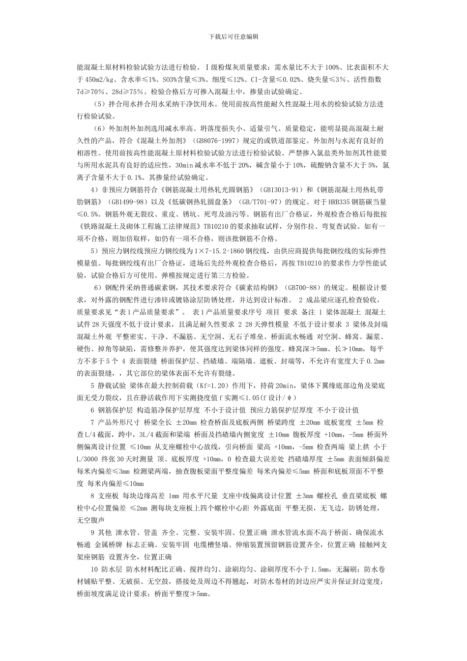 组合箱梁预制施工作业指导书_第2页