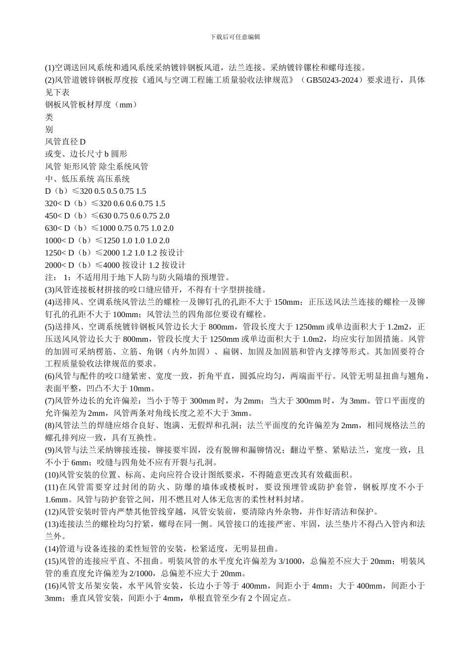 综合服务楼通风空调工程施工方案_第3页