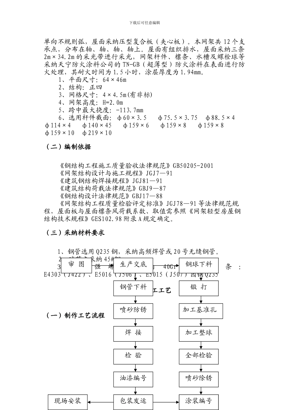 网架工程施工作业指导书_第2页