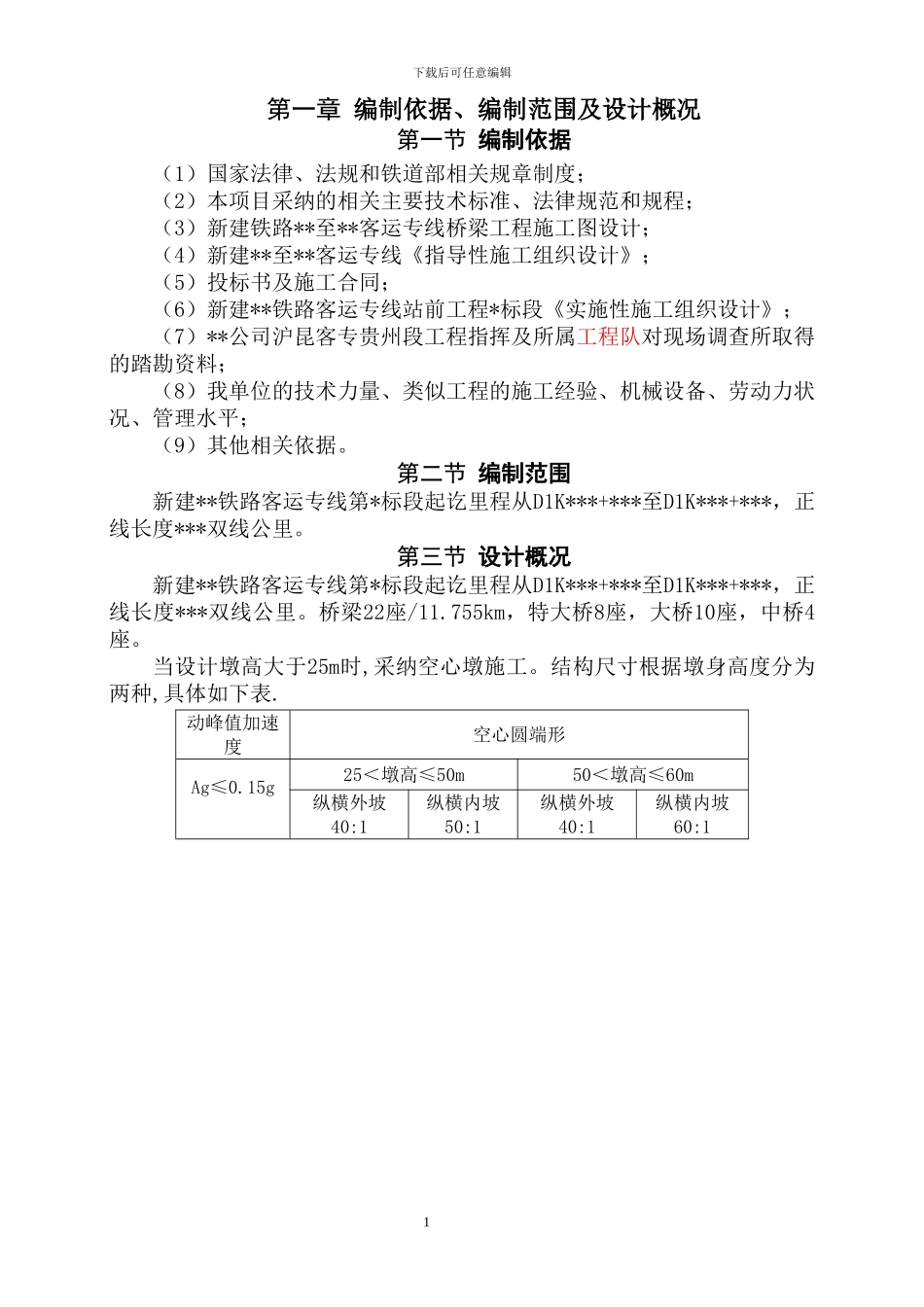 翻模施工专项施工方案_第1页