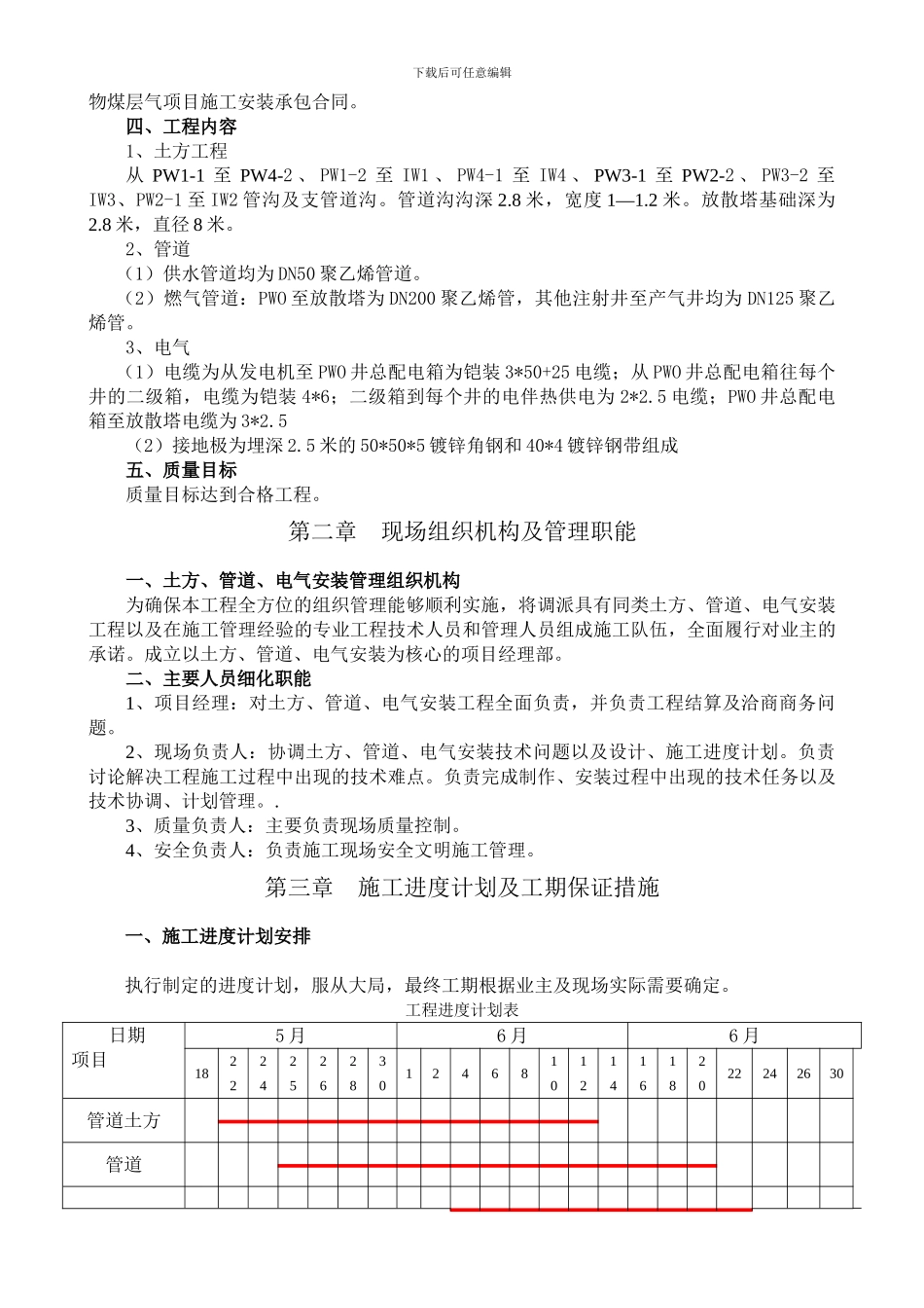 聚乙烯天然气管道施工_第3页