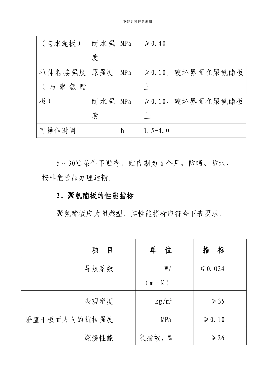 聚氨酯板饰面砖施工方案.航天_第3页