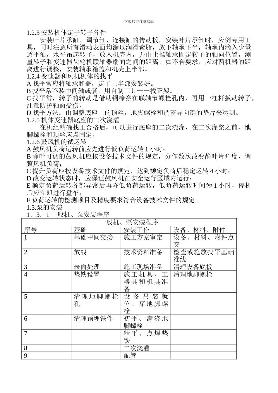 薛焦二期安装施工方案_第2页