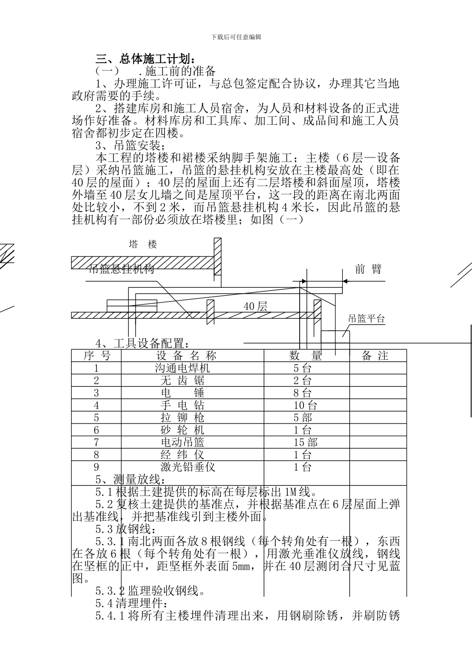 装饰幕墙施工组织设计方案_第3页