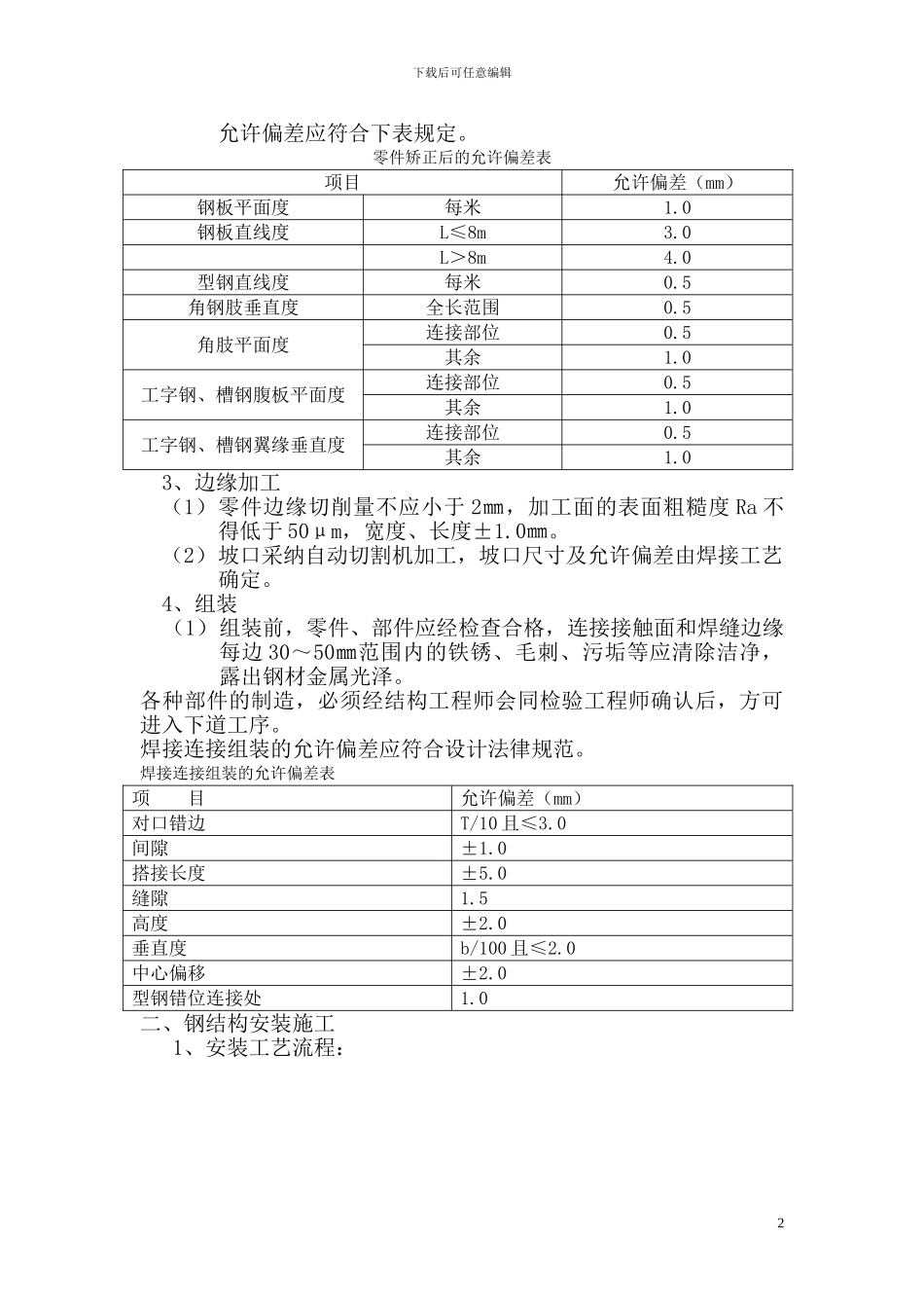 西北铅锌冶炼厂锌冶炼资源综合利用项目电解土建工程安装部分施工方案_第2页