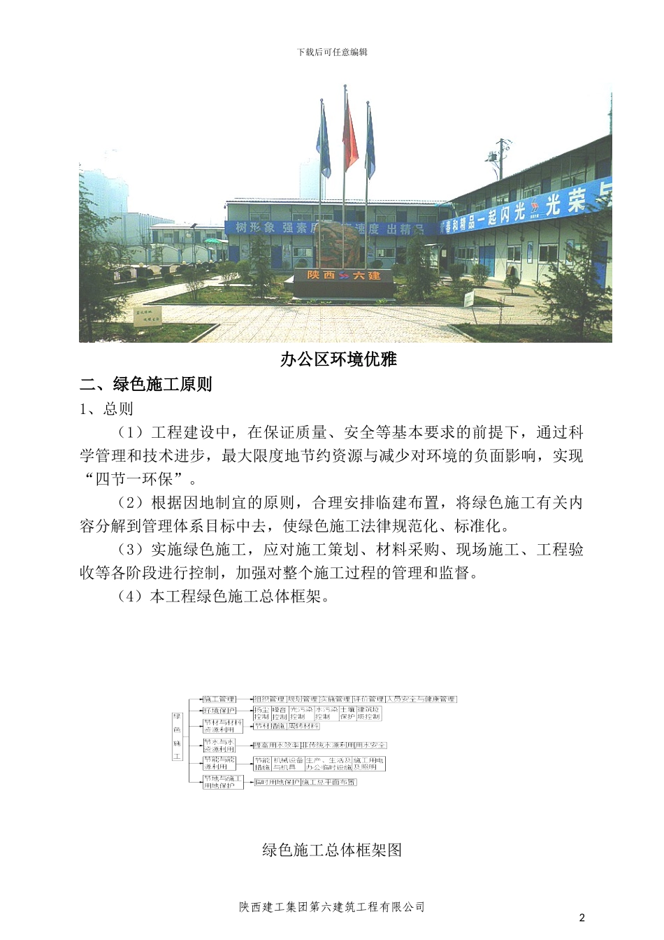 西安市第三医院2标段绿色施工计划_第2页