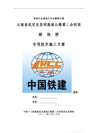 跨线钢构桥专项施工方案