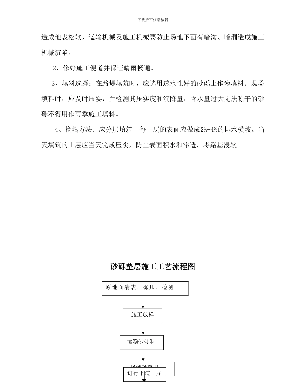 路基砂砾垫层施工方案_第3页