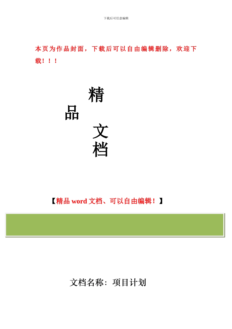 软件工程-项目开发计划_第1页