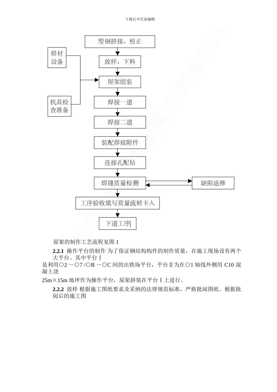 轻钢结构屋面施工方案_第3页